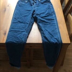 & Denim Blue Jeans, lightly worn, size 27 (xsmall)